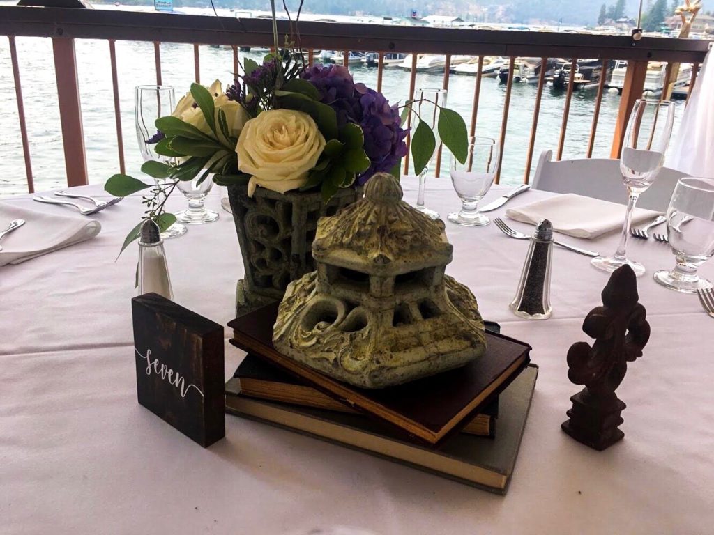 real wedding centerpieces